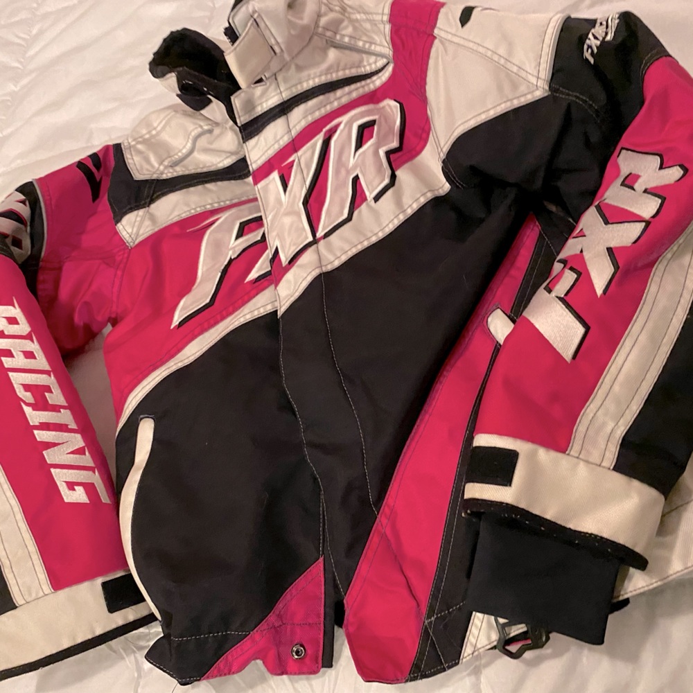 FXR snowmobiling jacket size 6